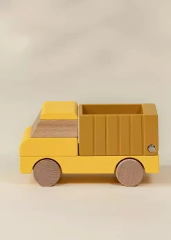 Coco Village Wooden Construction Vehicle - Dump Truck