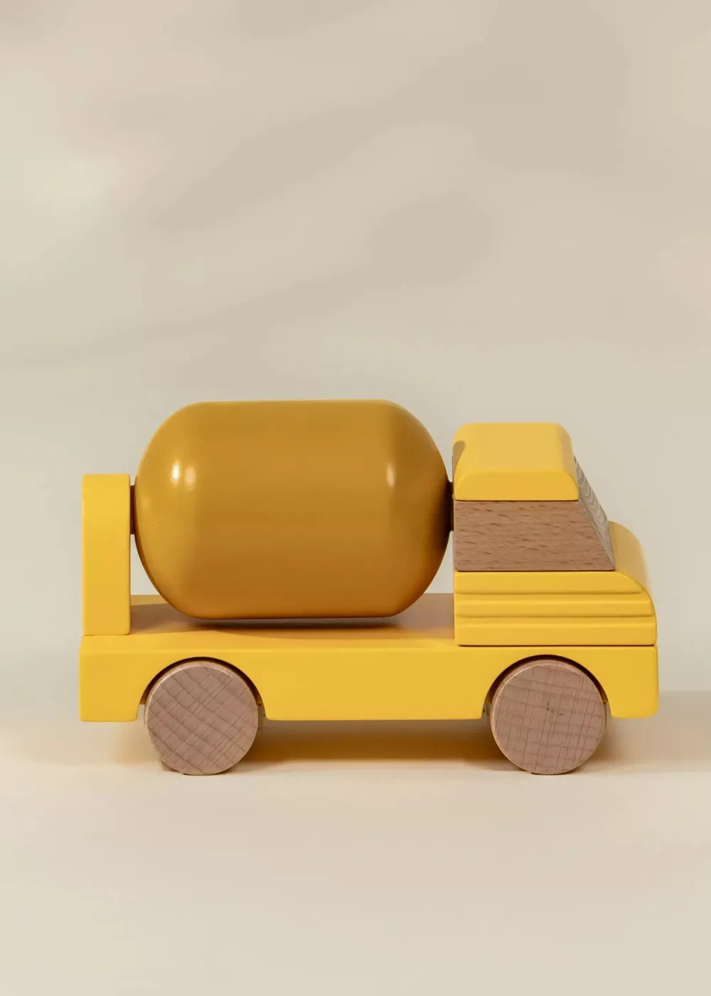 Coco Village Wooden Construction Vehicle - Cement Truck