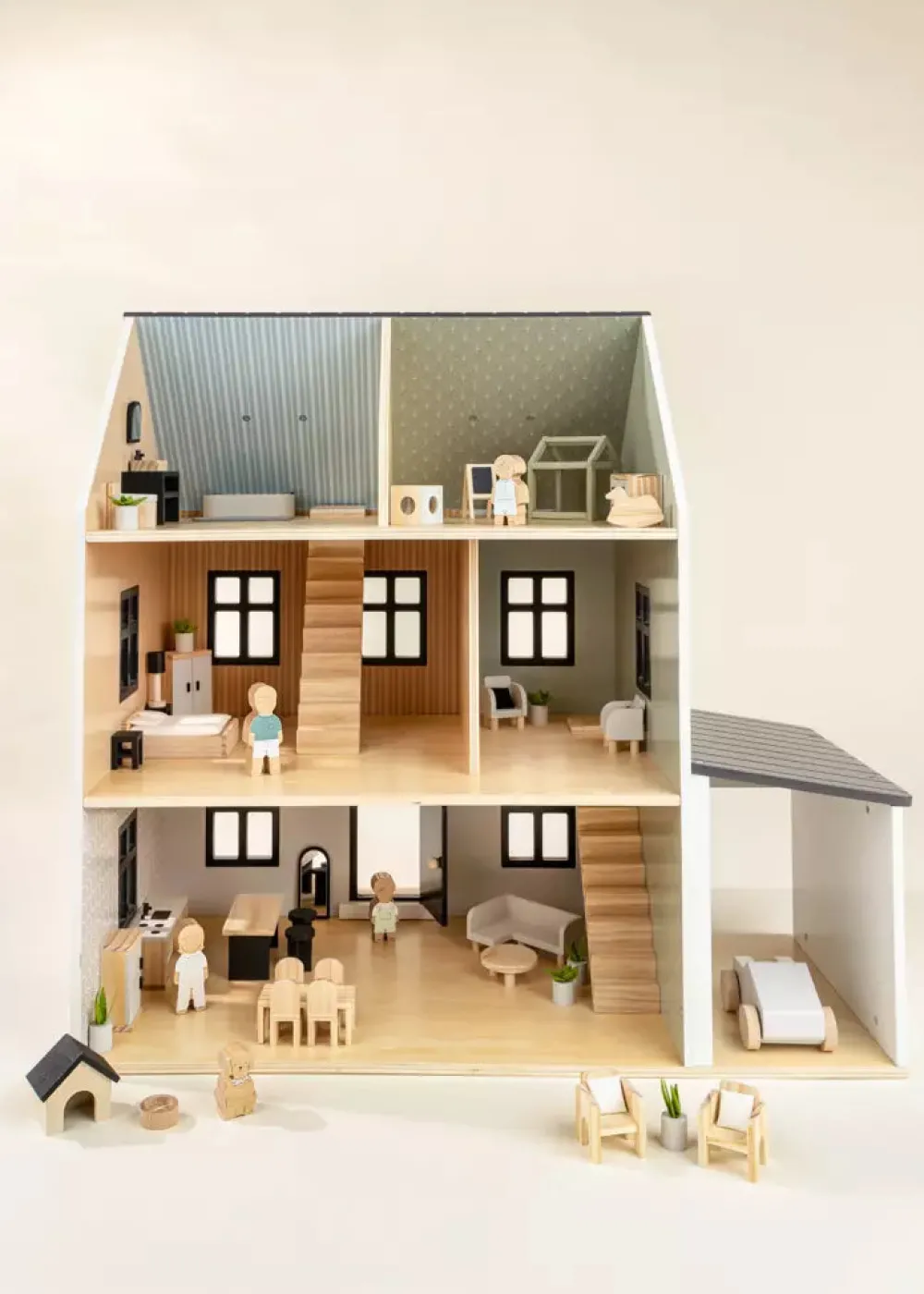 Coco Village Wooden Doll House
