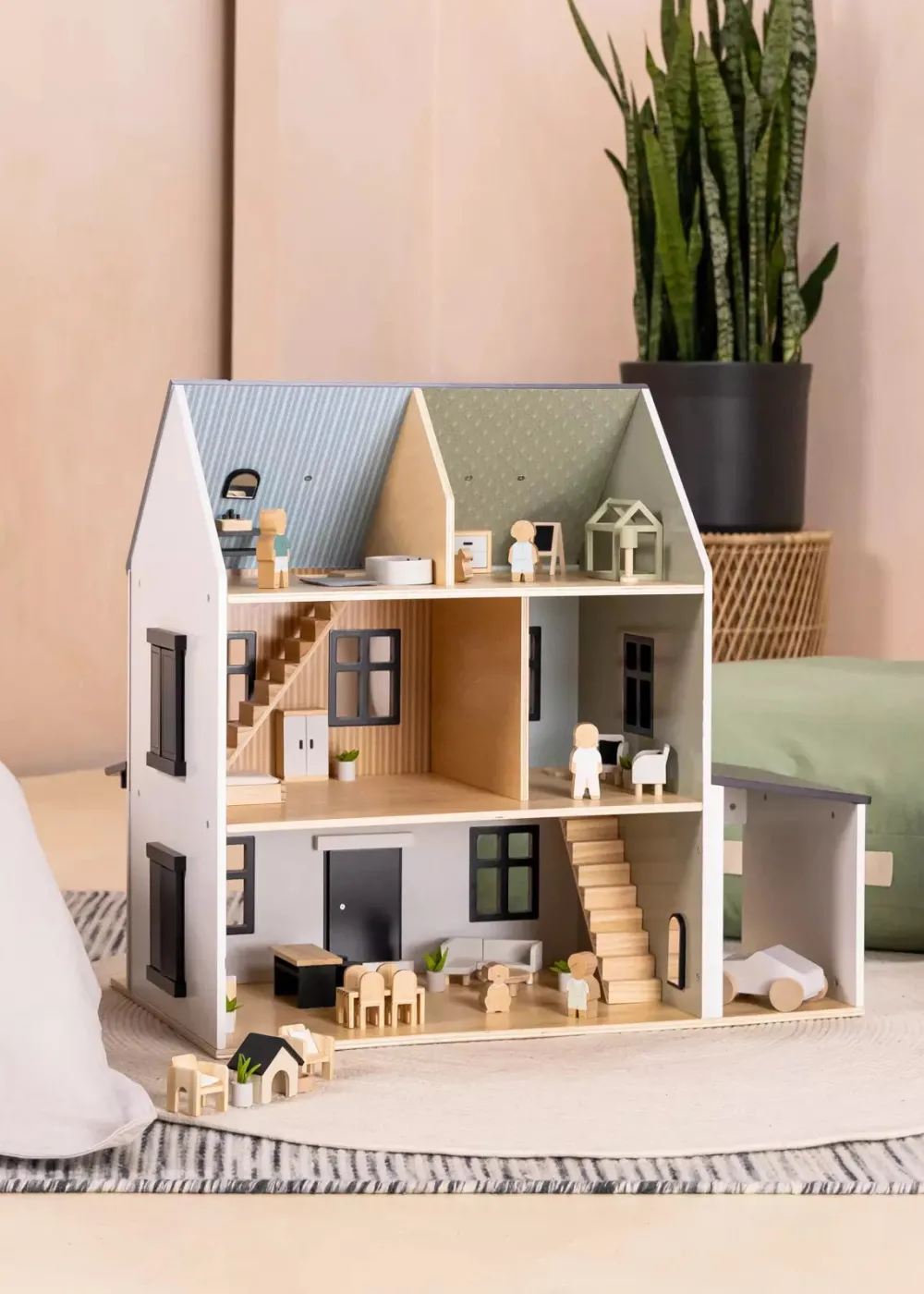 Coco Village Wooden Doll House