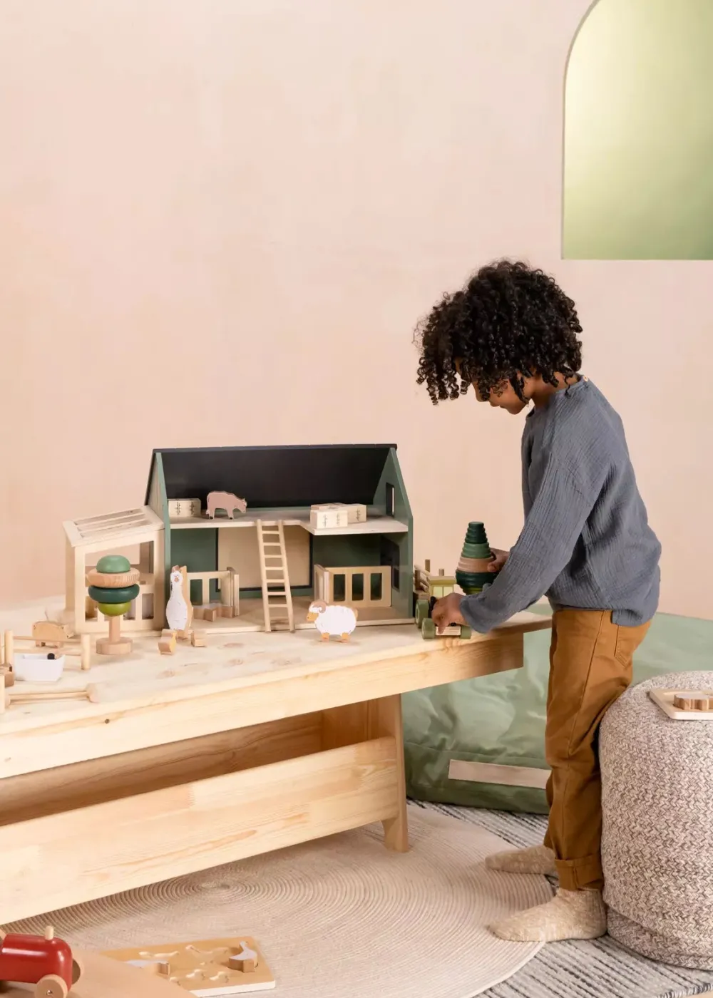 Coco Village Wooden Farm & Accessories Set