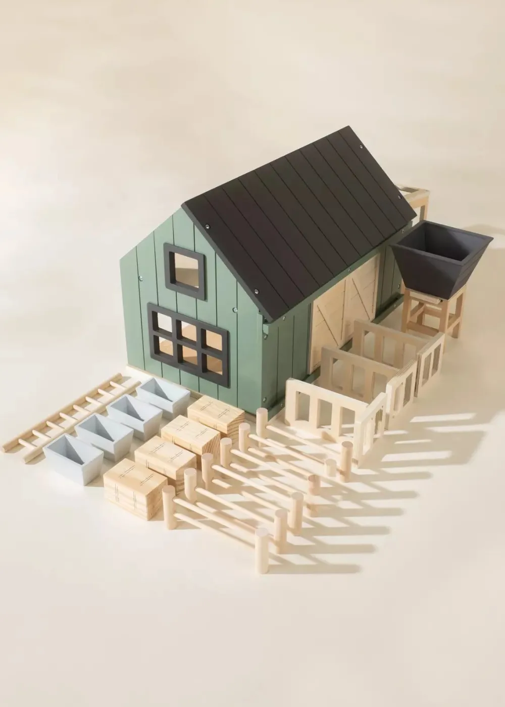 Coco Village Wooden Farm & Accessories Set