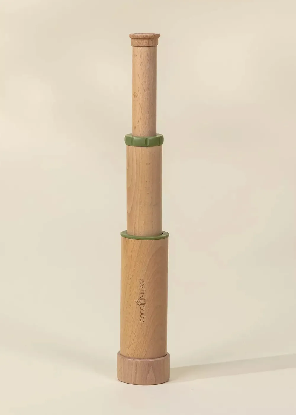 Coco Village Wooden Handheld Telescope – 20x Zoom