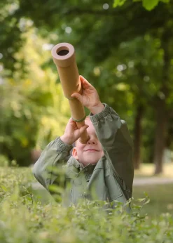 Coco Village Wooden Handheld Telescope – 20x Zoom