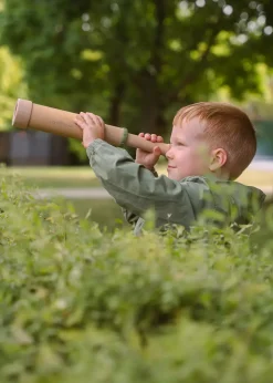 Coco Village Wooden Handheld Telescope – 20x Zoom