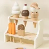 Coco Village Wooden Ice Cream Stand and Accessories