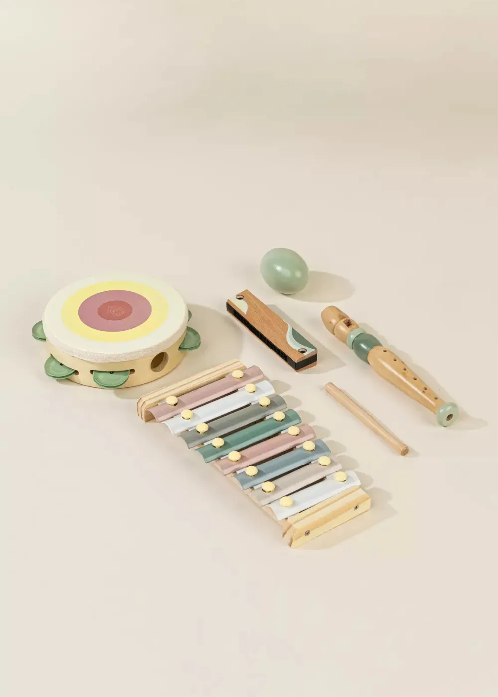 Coco Village Wooden Musical Instruments Playset