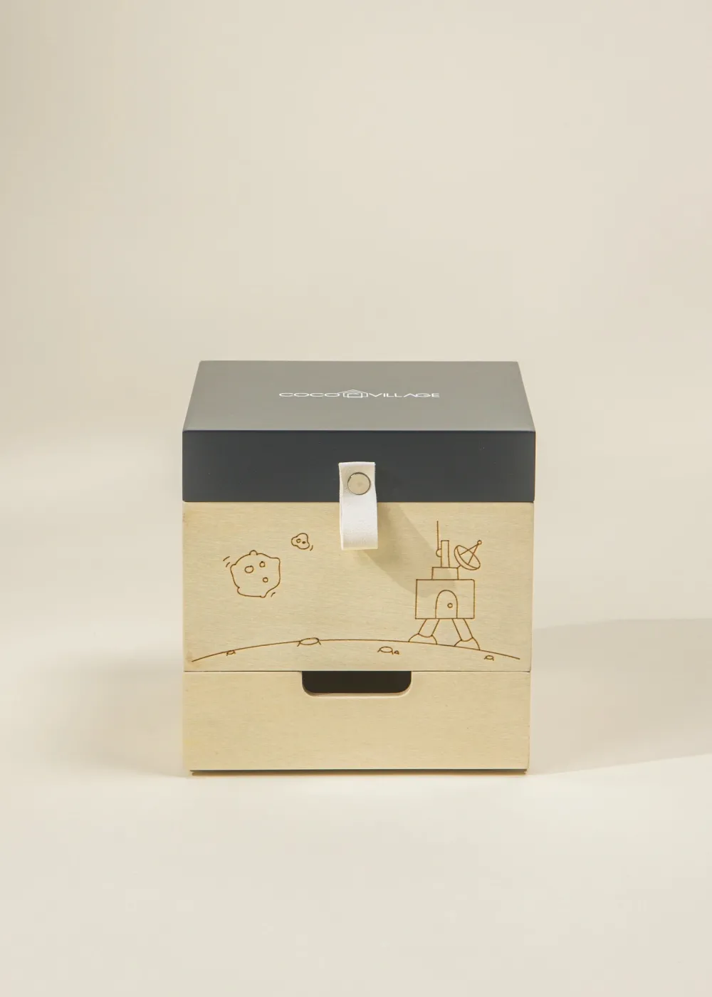 Coco Village Wooden Musical Souvenir Box - Space
