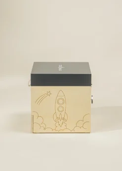 Coco Village Wooden Musical Souvenir Box - Space