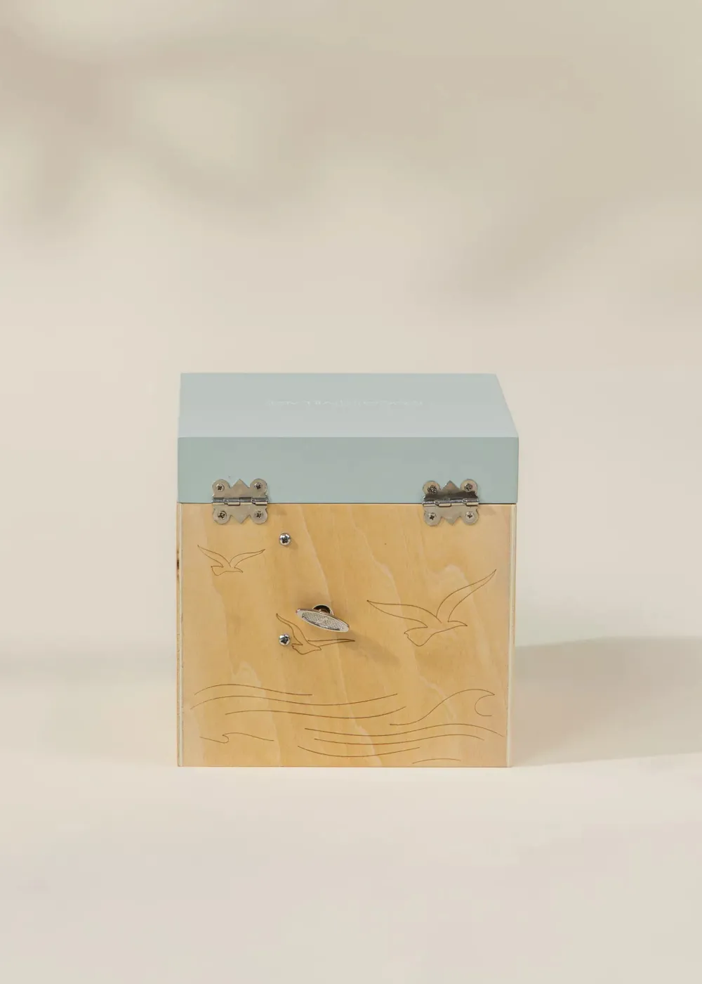 Coco Village Wooden Musical Souvenir Box - Ocean