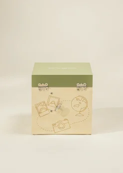 Coco Village Wooden Musical Souvenir Box - Travel