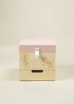 Coco Village Wooden Musical Souvenir Box - Ballerina