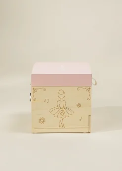Coco Village Wooden Musical Souvenir Box - Ballerina