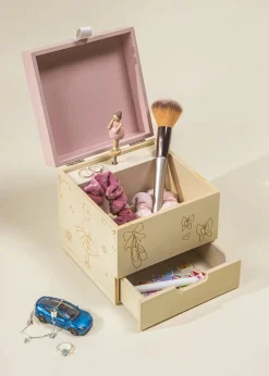 Coco Village Wooden Musical Souvenir Box - Ballerina