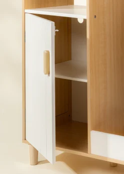 Coco Village Wooden Play Dress Up Wardrobe