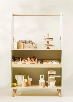 Coco Village Wooden Play Market & Theater Stand