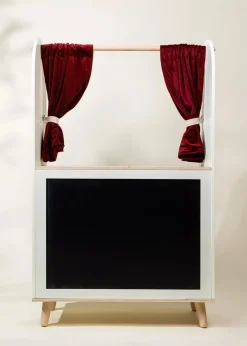 Coco Village Wooden Play Market & Theater Stand