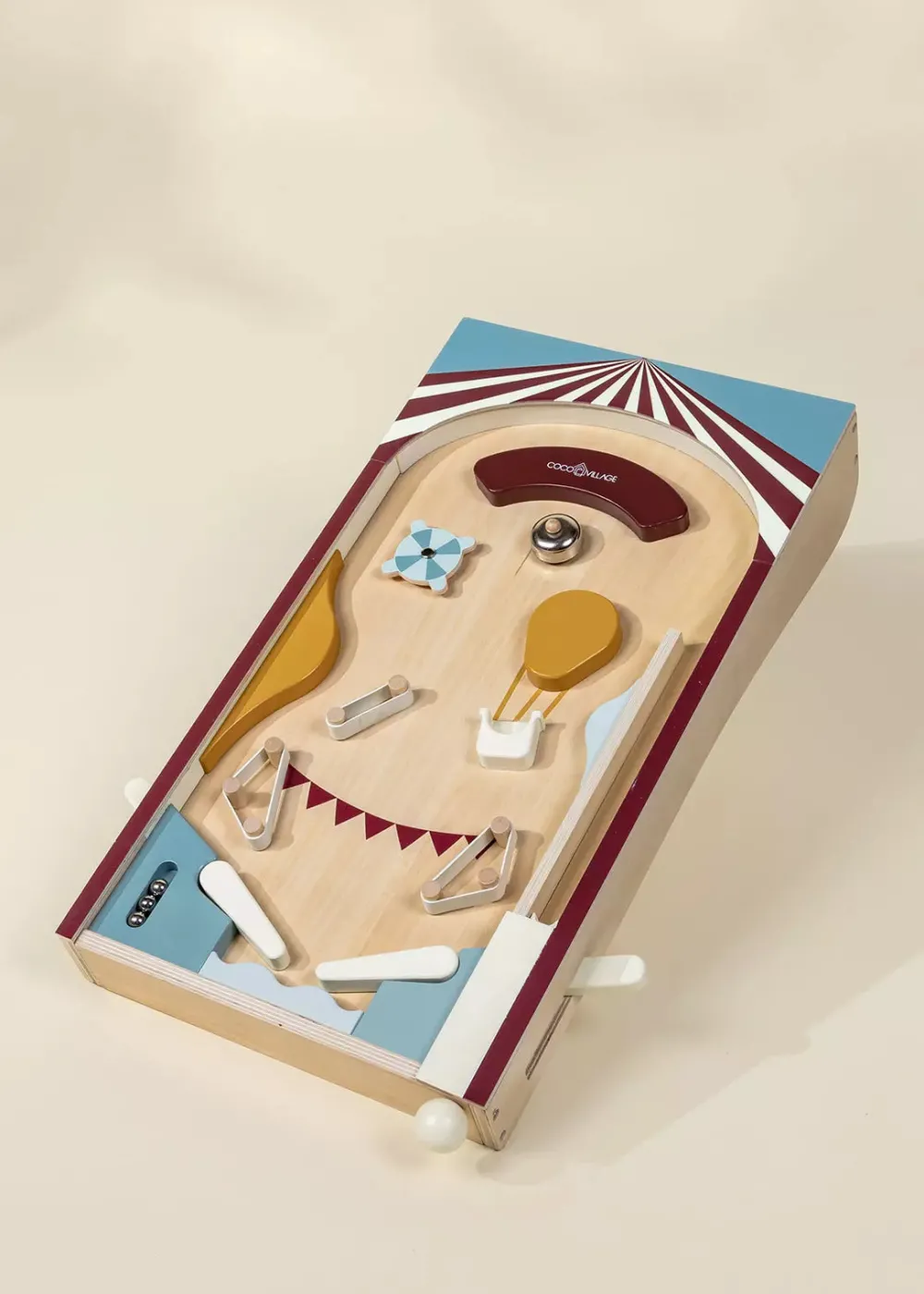 Coco Village Wooden Play Pinball Machine