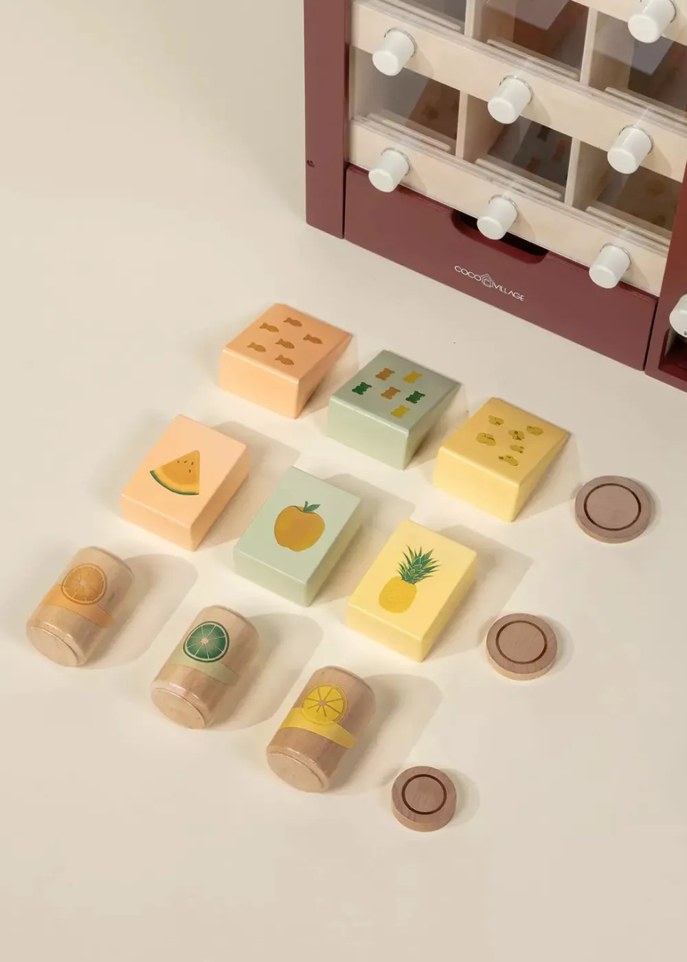 Coco Village Wooden Play Vending Machine