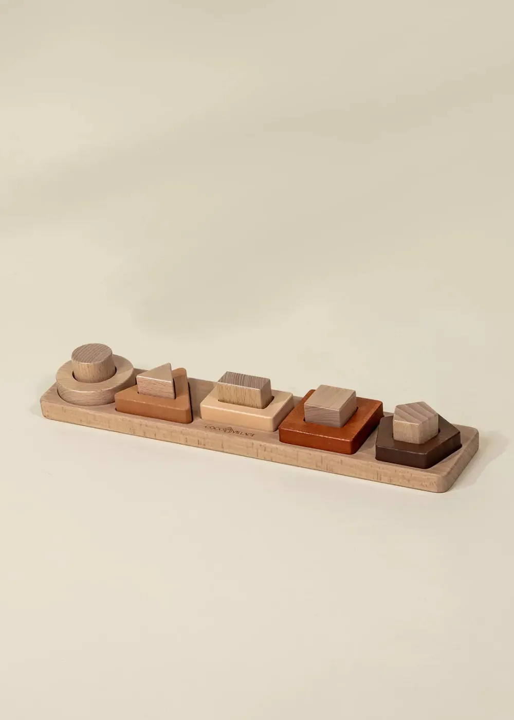 Coco Village Wooden Shapes Learning Set - 10 pcs