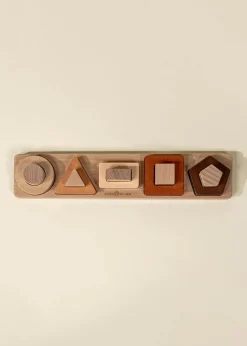 Coco Village Wooden Shapes Learning Set - 10 pcs