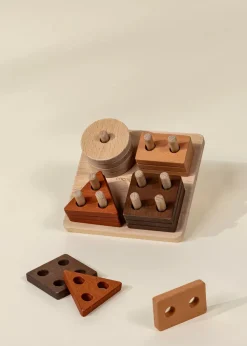 Coco Village Wooden Shapes Learning Set - 16 pcs