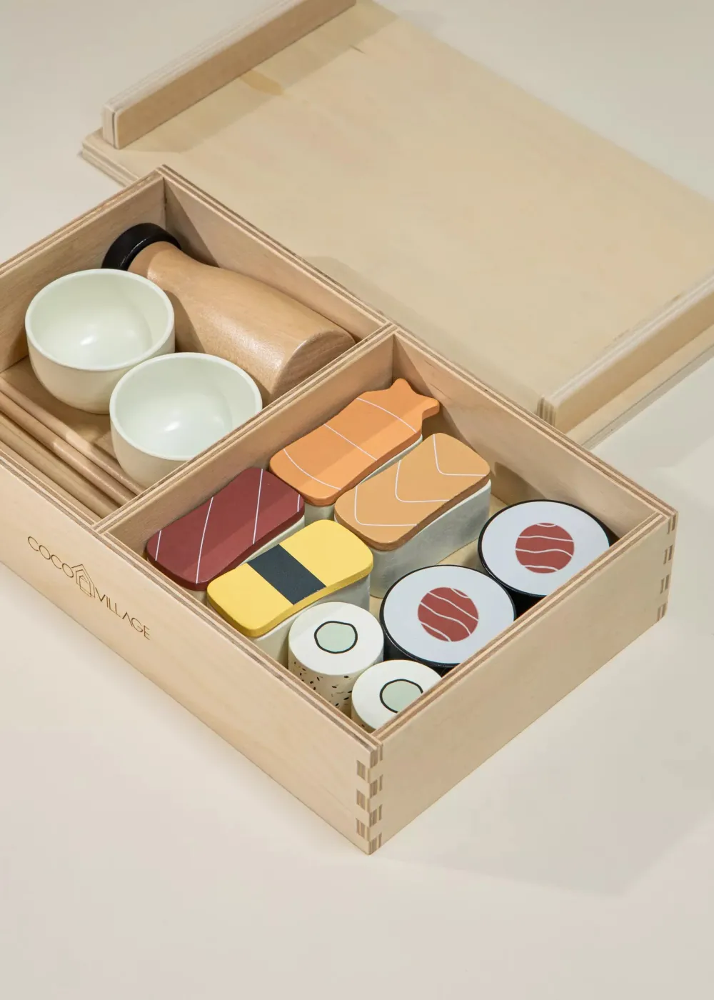 Coco Village Wooden Sushi Playset