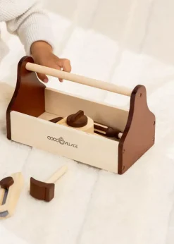 Coco Village Wooden Tool Playset