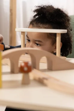 Coco Village Wooden Train & Table Playset