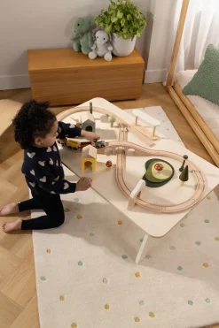 Coco Village Wooden Train & Table Playset
