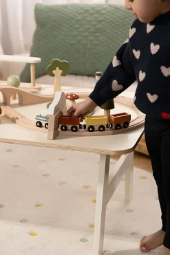 Coco Village Wooden Train & Table Playset