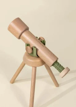 Coco Village Wooden Tripod Telescope – 15x Zoom