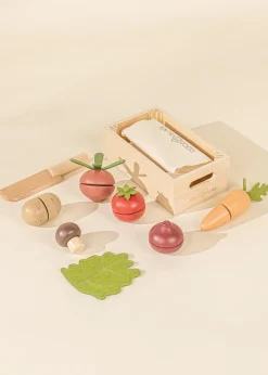 Coco Village Wooden Vegetables Playset