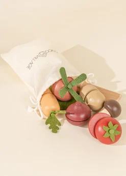 Coco Village Wooden Vegetables Playset