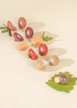 Coco Village Wooden Vegetables Playset
