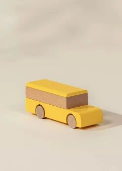 Coco Village Wooden Vehicle - School Bus