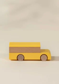 Coco Village Wooden Vehicle - School Bus