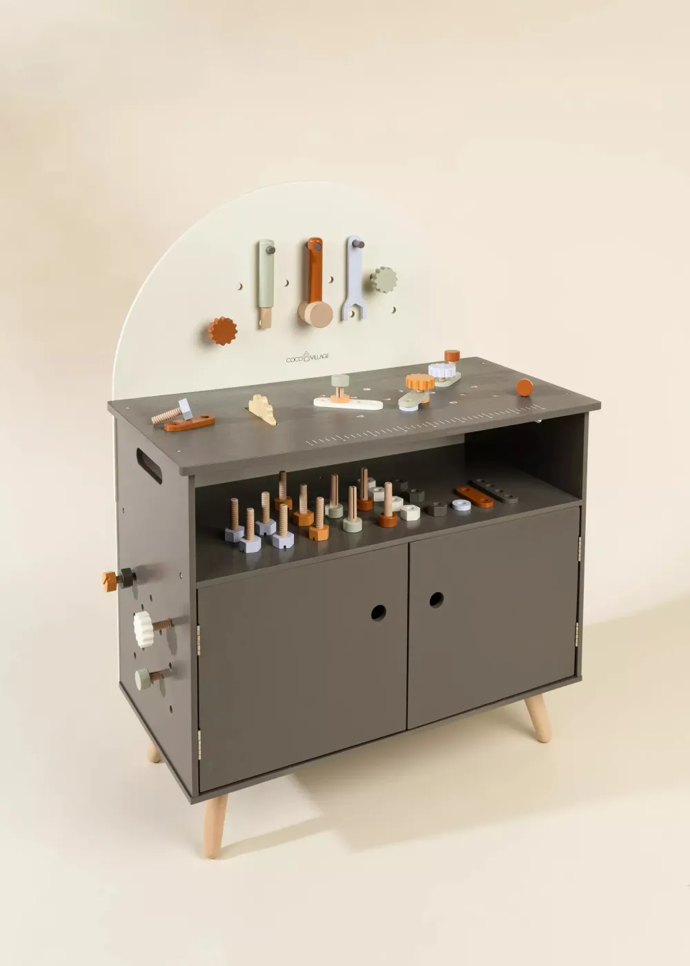 Coco Village Wooden Workbench Playset